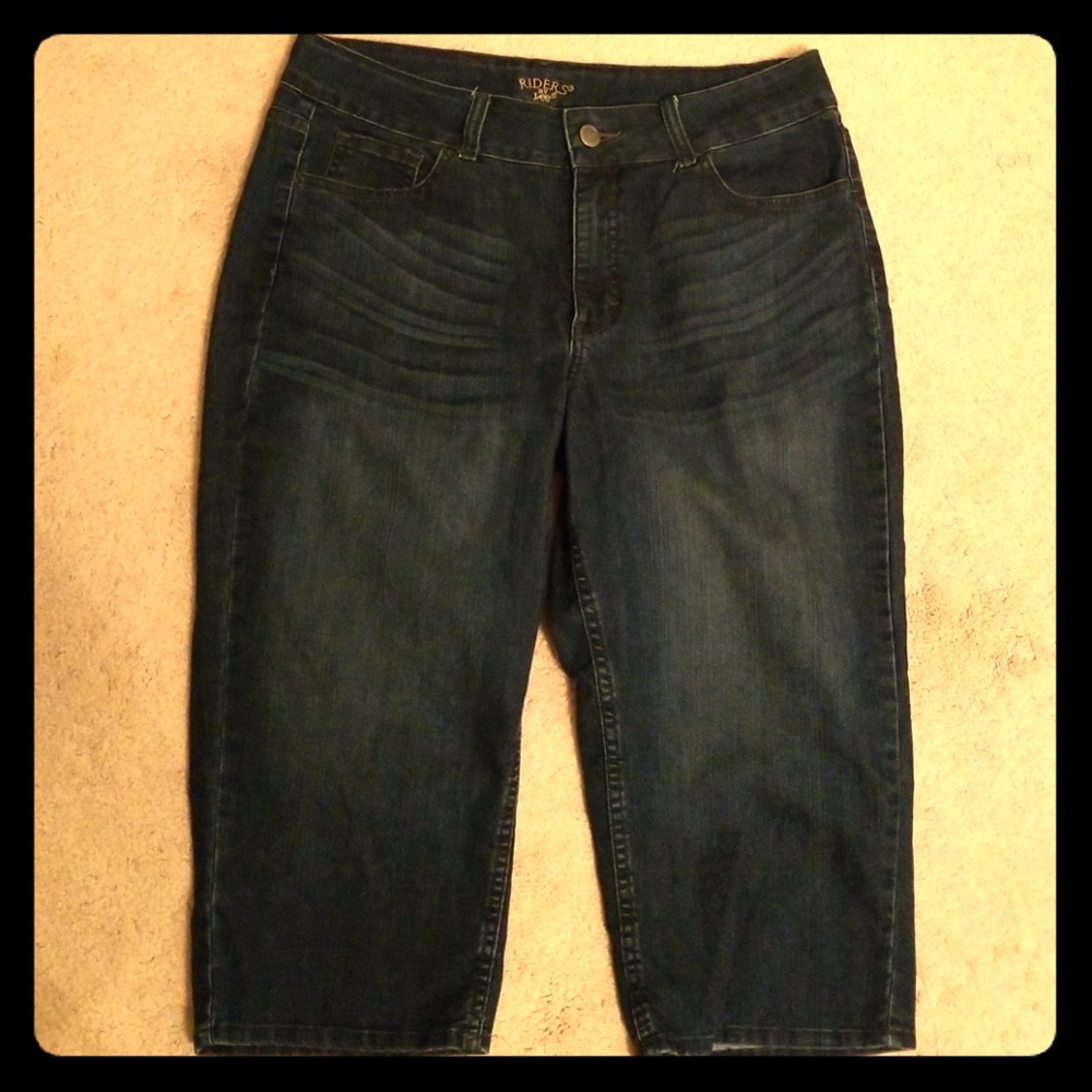 Denim Capris